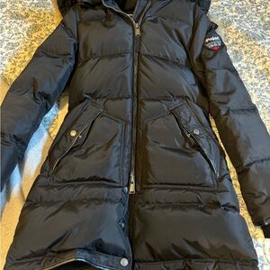 Pajar Black Puffer Jacket with Hood